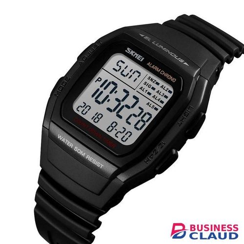 Skmei Sport Mens Watches Digital Dual Time Countdown Wristwatch 1278