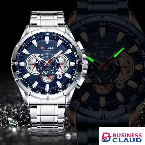 Curren Men's Watch Fashion Sport Chronograph