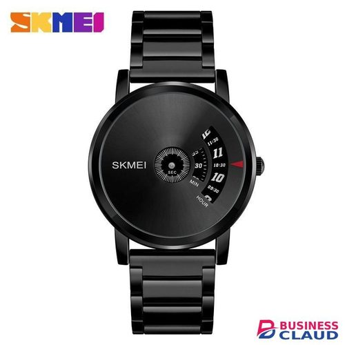 Skmei 1260 Original stainless wrist watch for men-black