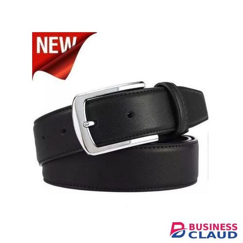 STRONG & CLASSY MEN’S BLACK BUCKLE BELT – PERFECT FOR SUITS, OFFICE WEAR & CORPORATE LOOKS