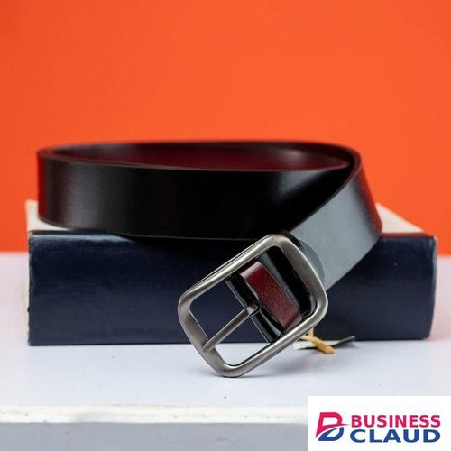 FASHIONABLE MENS LEATHER DOUBLE SIDED BELT