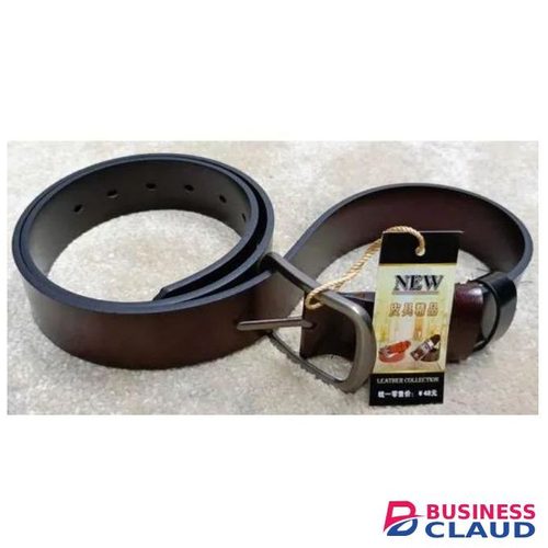 Men’s Double-Sided Leather Belt (Black & Brown) – Genuine Leather Reversible Belt for Men
