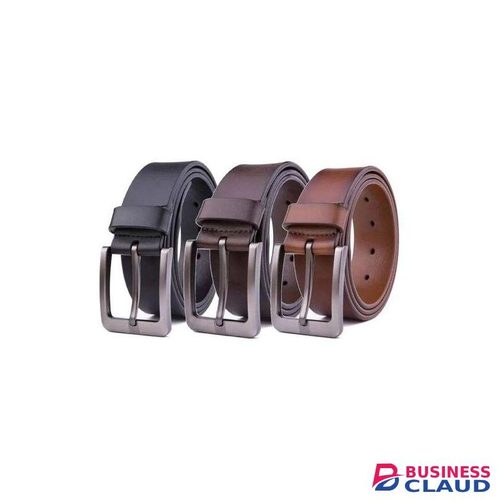 3 pcs 1 sided belt - Brown