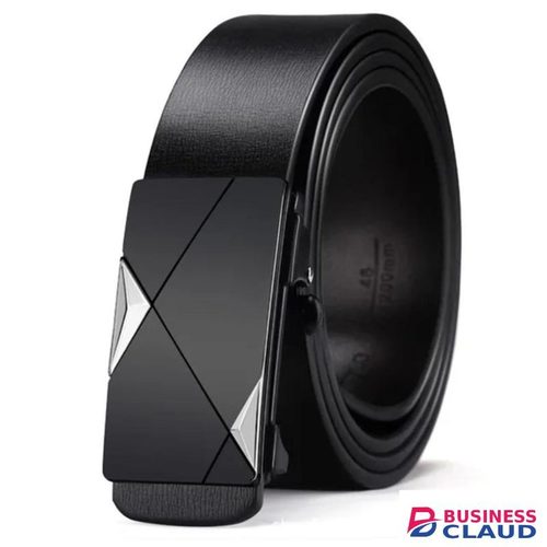 Smart & Stylish Men’s Leather Belt – Automatic Buckle Fit