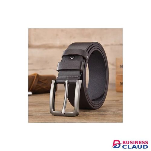 PURE LEATHER BLACK FASHION MEN BELTS