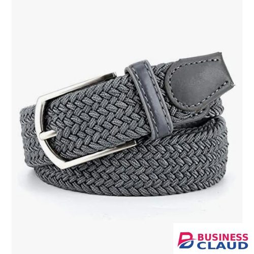 GREY Classic Woven Braided Belt