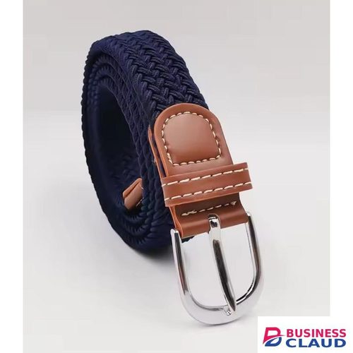 UNISEX Lightweight Knitted Leather Stretchy Casual Belt