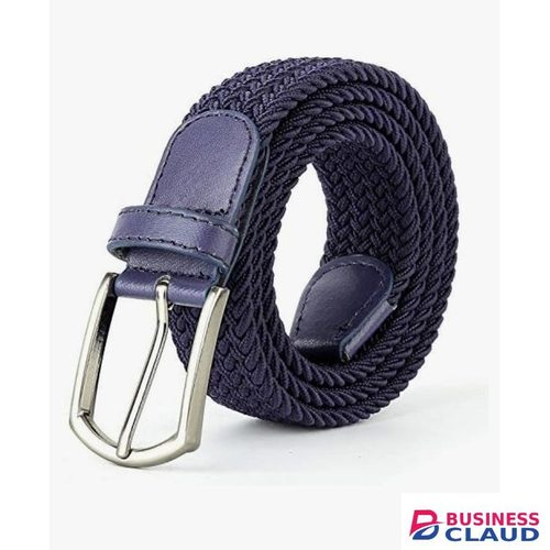 BLUE Woven Casual Belt