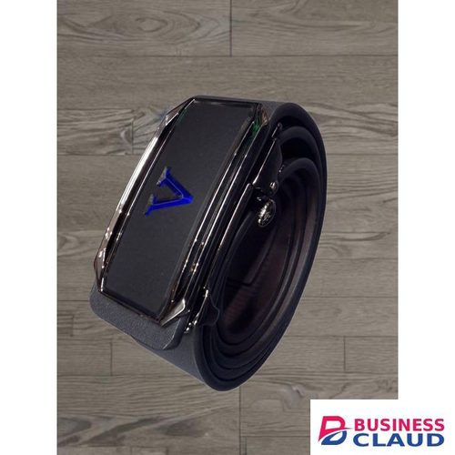 Automatic Hole Less Leather Unisex Belts