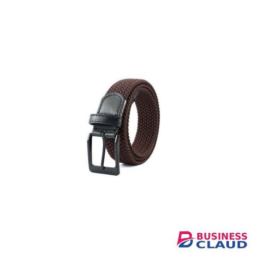 MEN ALLOY PIN BUCKLE BRAIDED WOVEN BELT