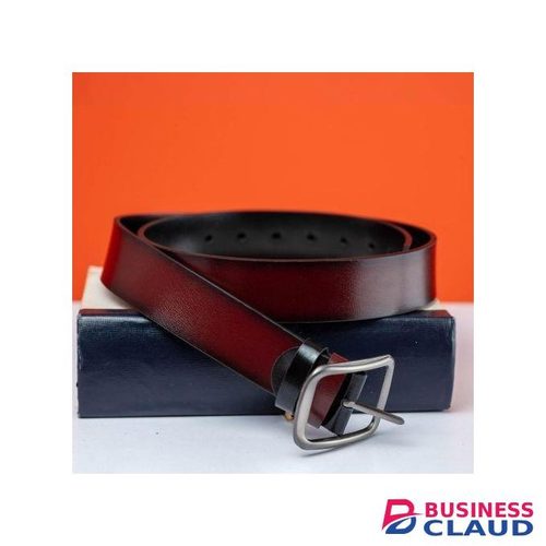 FASHIONABLE MENS LEATHER DOUBLE SIDED BELT-Brown & Black