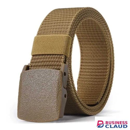 2pcs Automatic Buckle Nylon Belt Male Belt Mens Waist Canvas Belts Cummerbunds High Quality Strap