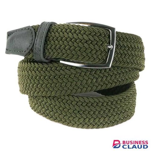 GREEN Quality Knitted Wooven BELT