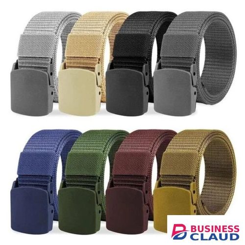 2pcs Fabric Adjustable Canvas Belt - Unisex Tactical Belts All-match Trousers Belt, Millitary camoflouge belt 2 pieces