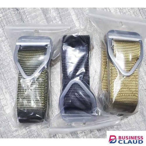 Military Tactical Triangular Buckle Aluminum Alloy, Outdoor Sports Belt - Brown