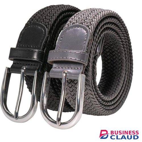 2pcs Canvas Elastic Woven Stretch Braided Belt Different color, Unsex Braided Belt