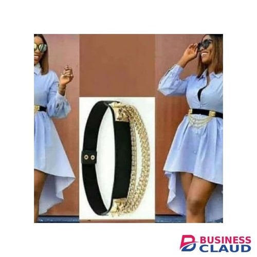 Ladies Wide Waistband Waist Belt-Classy