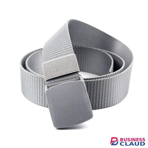 Grey Unisex Canvas Belt Adjustable