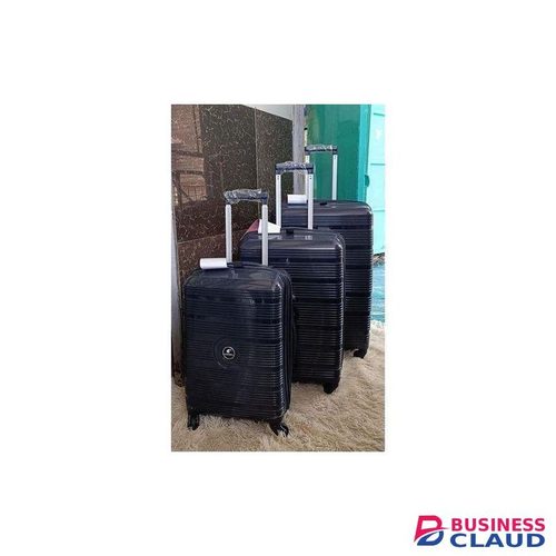 4 In 1 Unbreakable PP Rubber Suitcase(Double Zip)