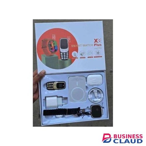 X8 Unique Combination With Earpods, Smart small Phone, 25w Pd Fast Charge Wireless Charge X9 Unique Combination Smart