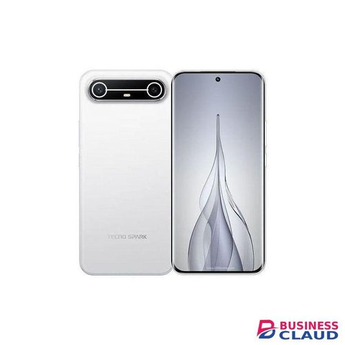 Tecno SPARK Slim, 6.78", 256GB + 8GB (Extended UPTO 16GB), 5160mAh, Slim White + Led Watch, Power Bank & Airpods