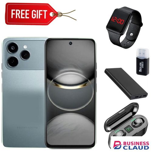Tecno Spark 40, 6.67'' HD+, UP to 8GB RAM + 128GB ROM (Dual Sim) 50MP, 5200 mAh+LEDwatch+CardReader+powerbank+Earpods