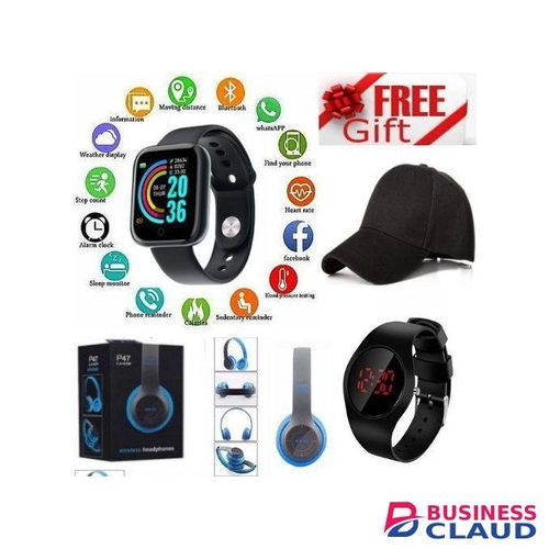 FITNESS,HEALTH & LIFESTYLE SMARTWATCH + Mk GIFTS