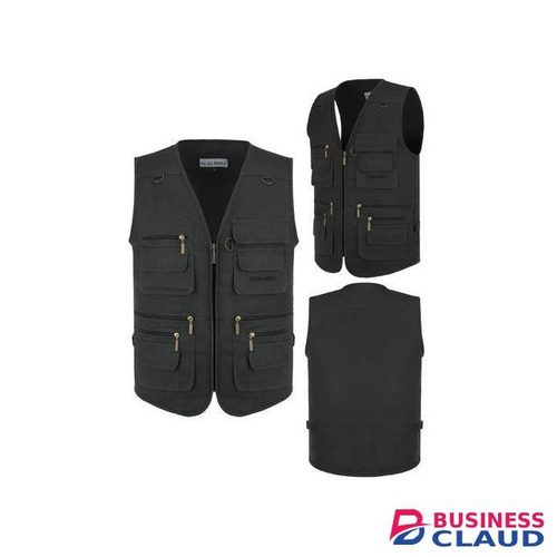 Utility Vest – Multi-Pocket Outdoor Workwear for Field Use