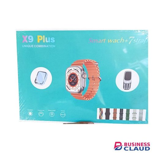 X9 plus smart watchs 7 straps unique combination with phone