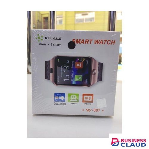 W007 Android Compatible Smart Watch Phone Camera, Call Support & Memory Expansion Slot
