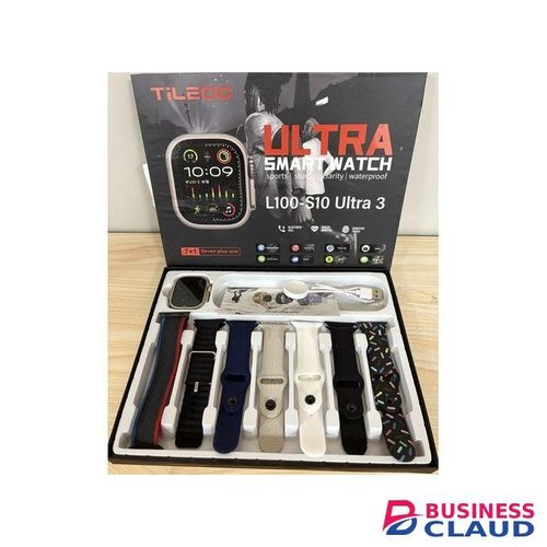 TiLECC Ultra 7-in-1 Watch Band Smart Watch 49mm Series 8 Ultra Smart Watch 49mm