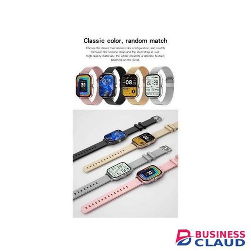 Fashion 1.69" Full Touch Smart Watch Sport Health Bluetooth Call