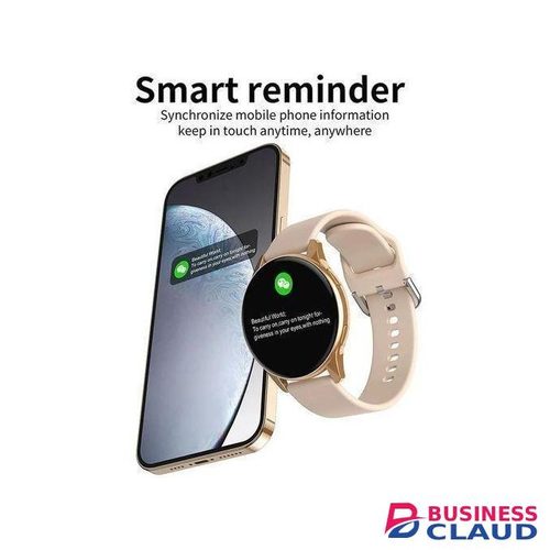 Ladies 1.28 Inch Screen Bluetooth Call Fitness Tracker