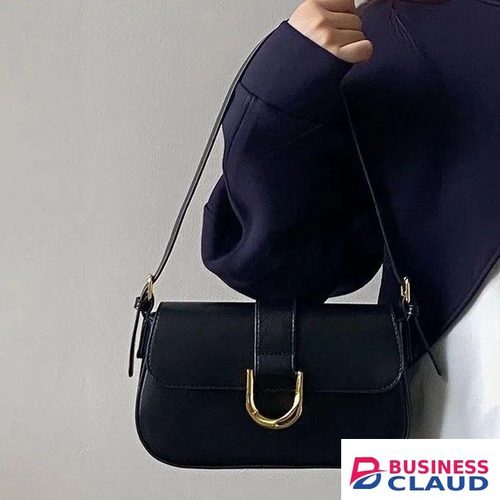 Trendy U-Lock Crossbody Bag Premium Faux Leather Saddle Handbag for Daily Use