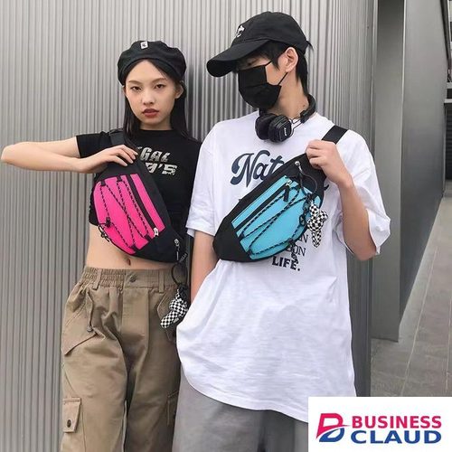 Stylish Waist Bag Unisex Multifunctional Crossbody Bag Perfect for Travel Running Shopping Hiking Daily Use Compact and Lightweight Storage Solution