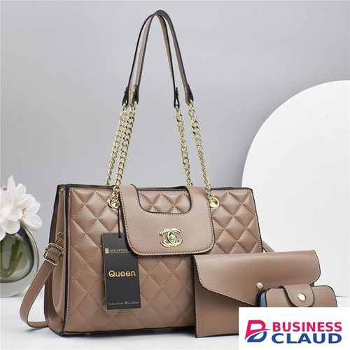 Latest design 3 in 1 handbag set for ladies