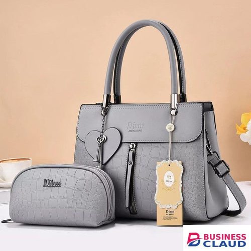 Latest Design Fashion Women's And Ladies Hand Bags 2 IN 1 Set