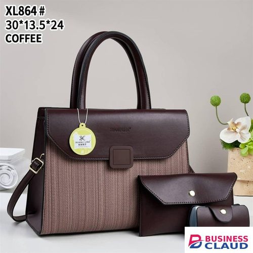 Latest designe 3in1 ladies handbag _premium quality