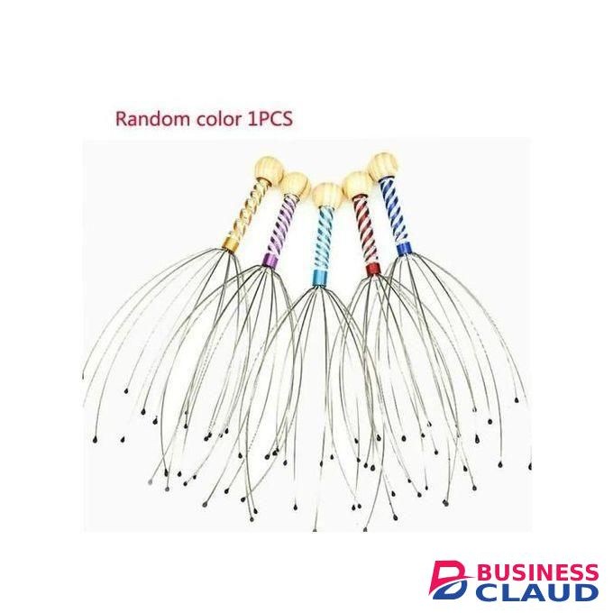 Head Scalp Massager blue