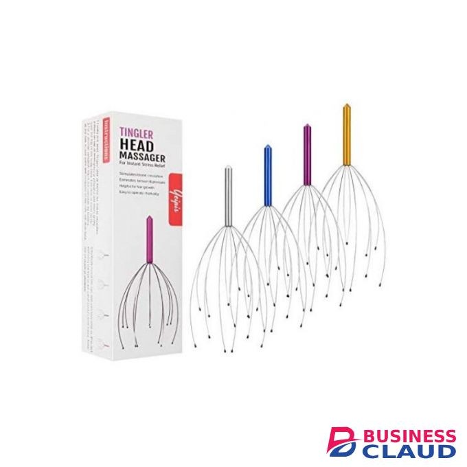 Head Massager Manual Octopus Shaped Scalp Massage Comb