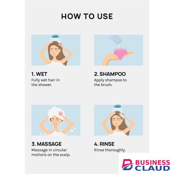 Classy scalp massager /shampoo brush