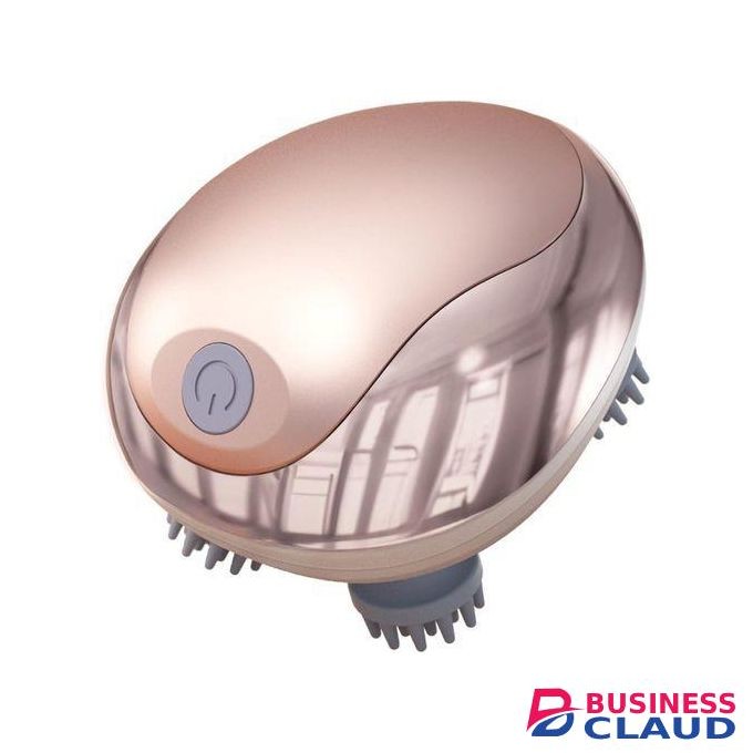 Electric Head Scratcher & Scalp Massager for Hair Growth - Rechargeable Cordless Handheld Massage Tool & Rotating Silicone Nodes