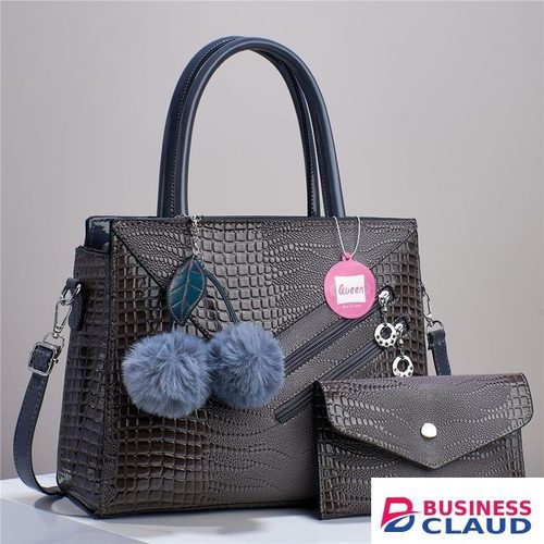 A4 Fashion 2 in 1 Set Ladies Official Classic Handbag and women Bags