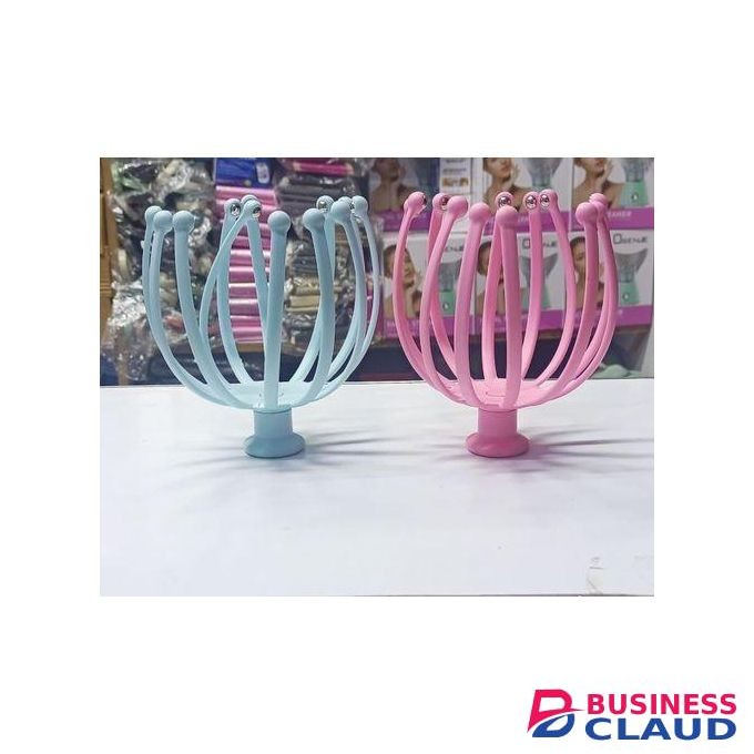 Scalp Massage, Scalp Feels Pleasant, Scalp Massager, Brassie, Scalp Massager, Relaxing Head Massager, Pink,