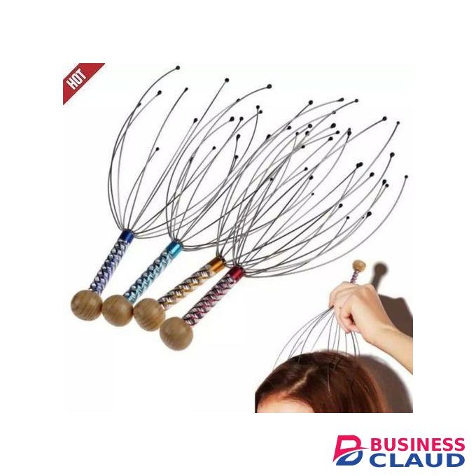 Manual Octopus Head Neck Scalp Massager
