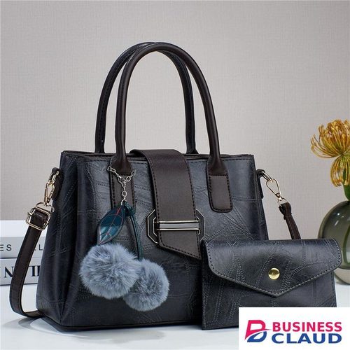 9F Fashion Latest Design Official Classic 2 in 1 Leather set Handbag