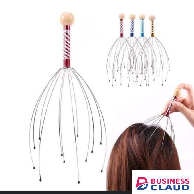 Manual head scalp massage