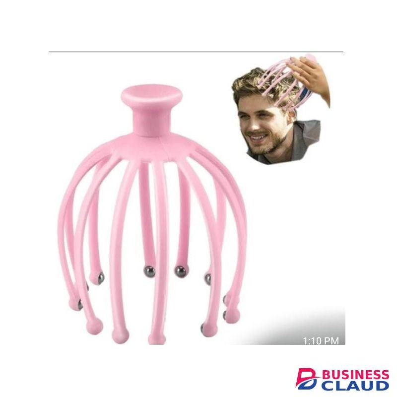 12 claws single steel ball scalp massager