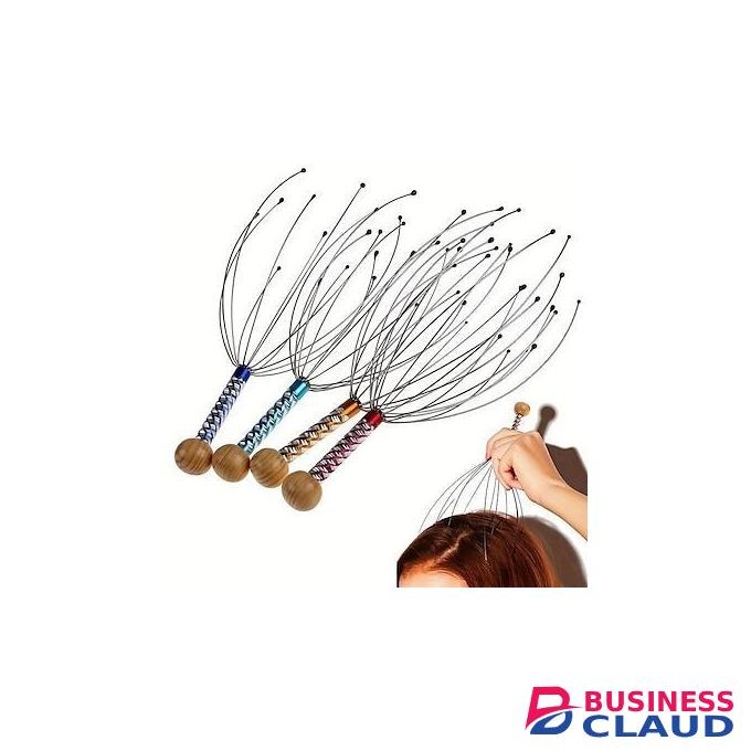 Octopus head scalp massage comb