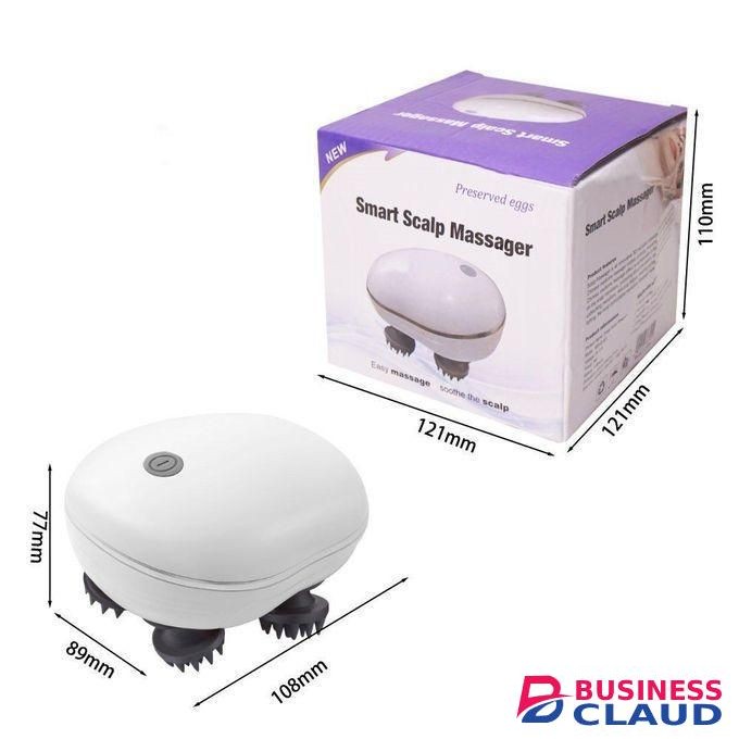Mini Smart Head Massager Electric Waterproof Massager Kneading Household Relaxing Scalp Artifact